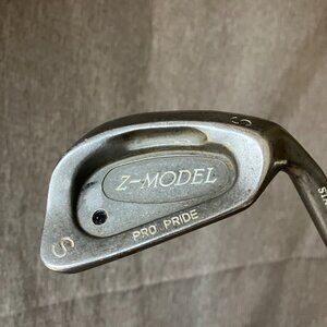 Z-Model Pro Pride Black Dot Sand Wedge ⛳ RH Stainless Steel Shaft ~37"